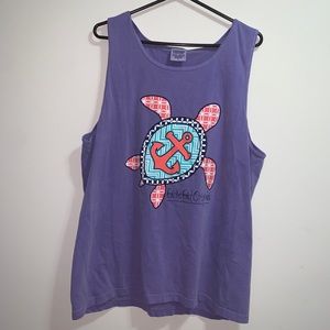 Girlie girl original turtle tank top